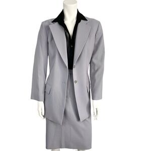 Emanuel Ungaro wool skirt suit